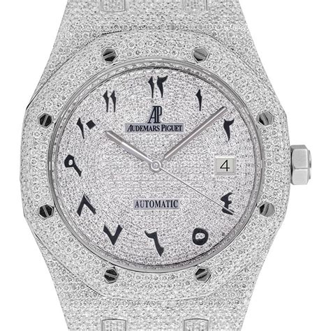 audemars piguet arabic dial diamond|Audemars Piguet dial.